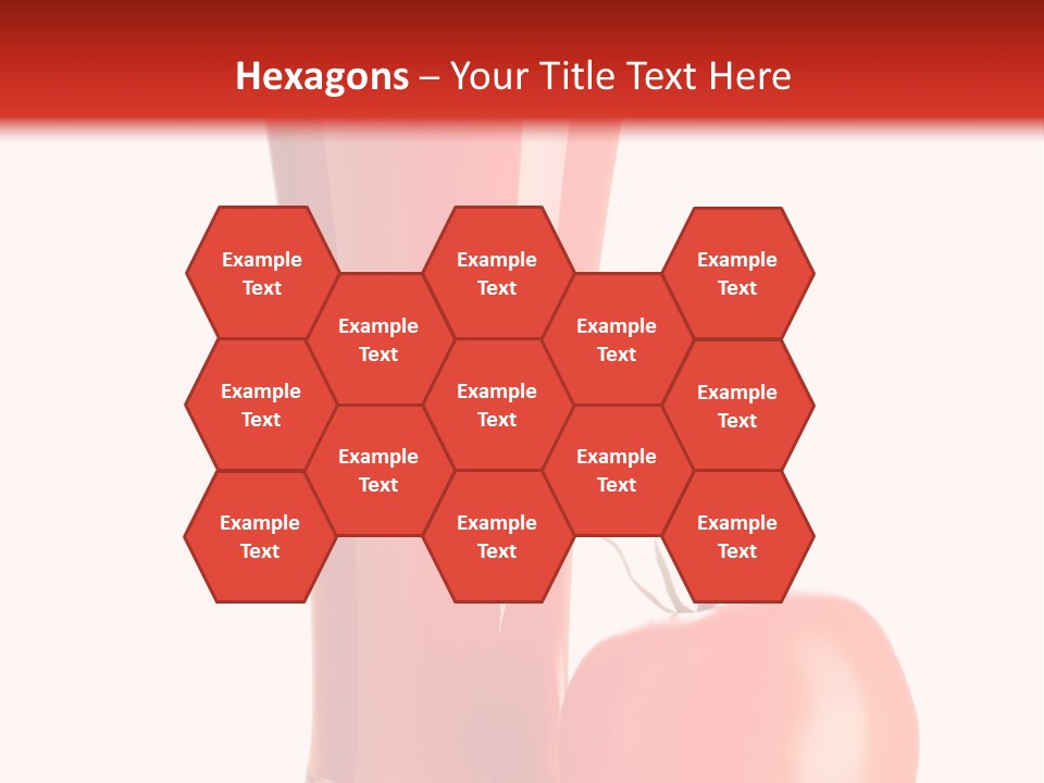 Vegetable Isolated Fruit PowerPoint Template