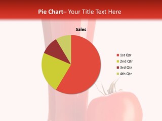 Vegetable Isolated Fruit PowerPoint Template