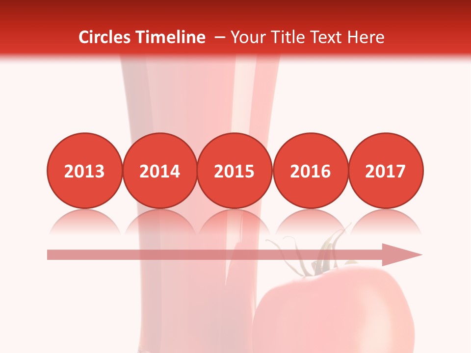 Vegetable Isolated Fruit PowerPoint Template