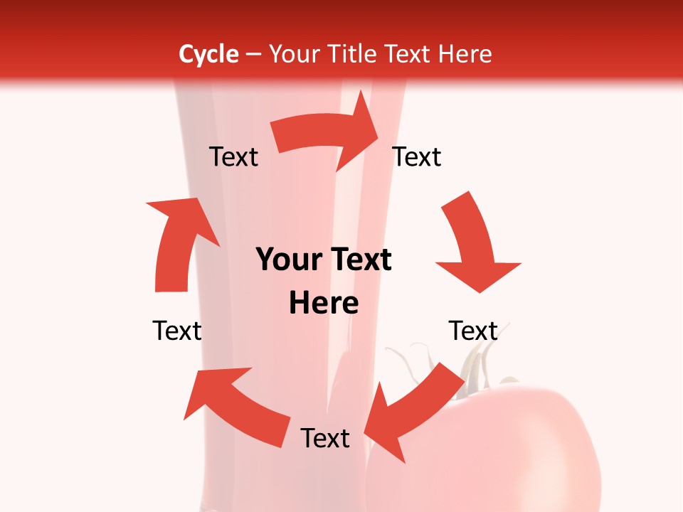 Vegetable Isolated Fruit PowerPoint Template