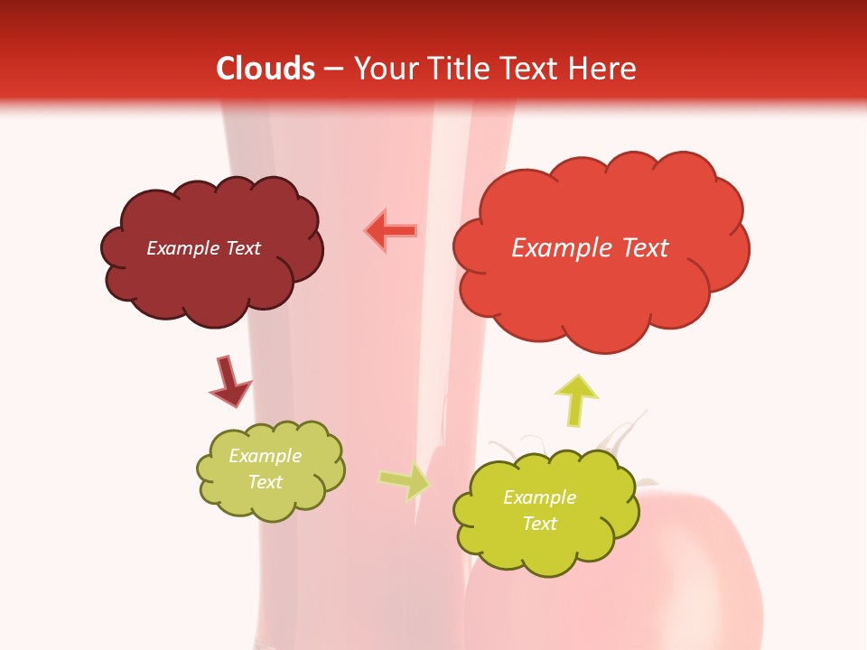 Vegetable Isolated Fruit PowerPoint Template