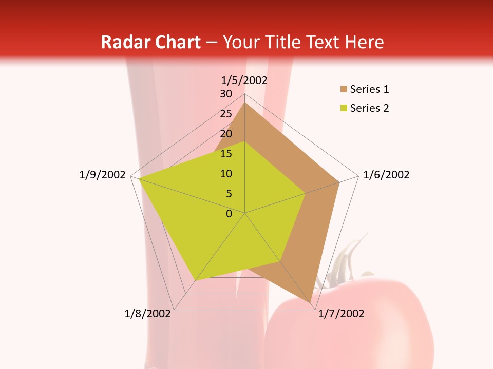 Vegetable Isolated Fruit PowerPoint Template