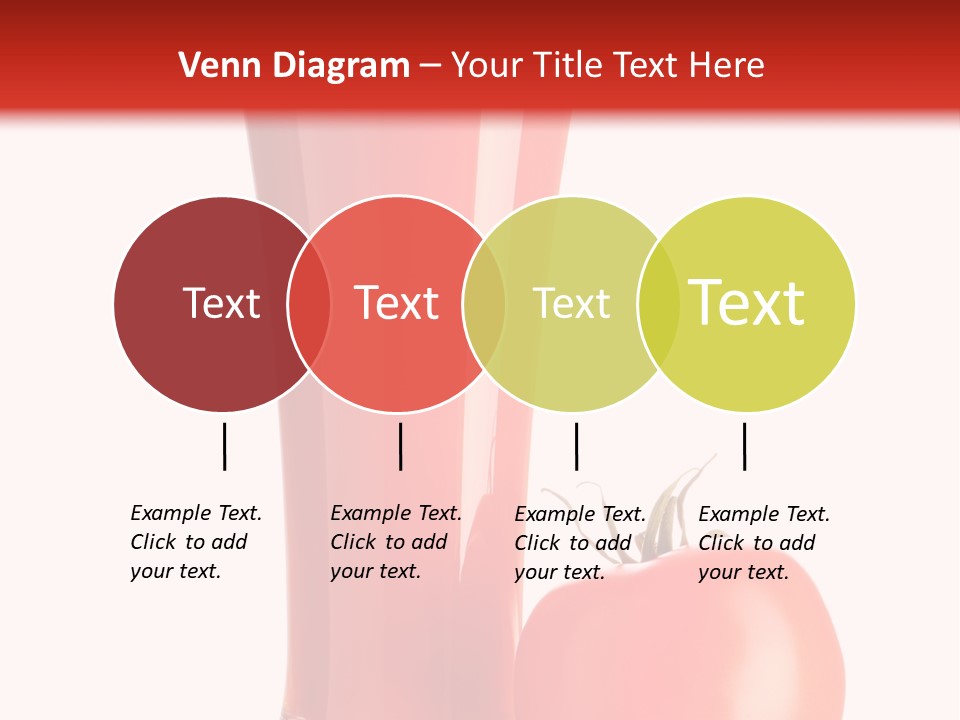 Vegetable Isolated Fruit PowerPoint Template