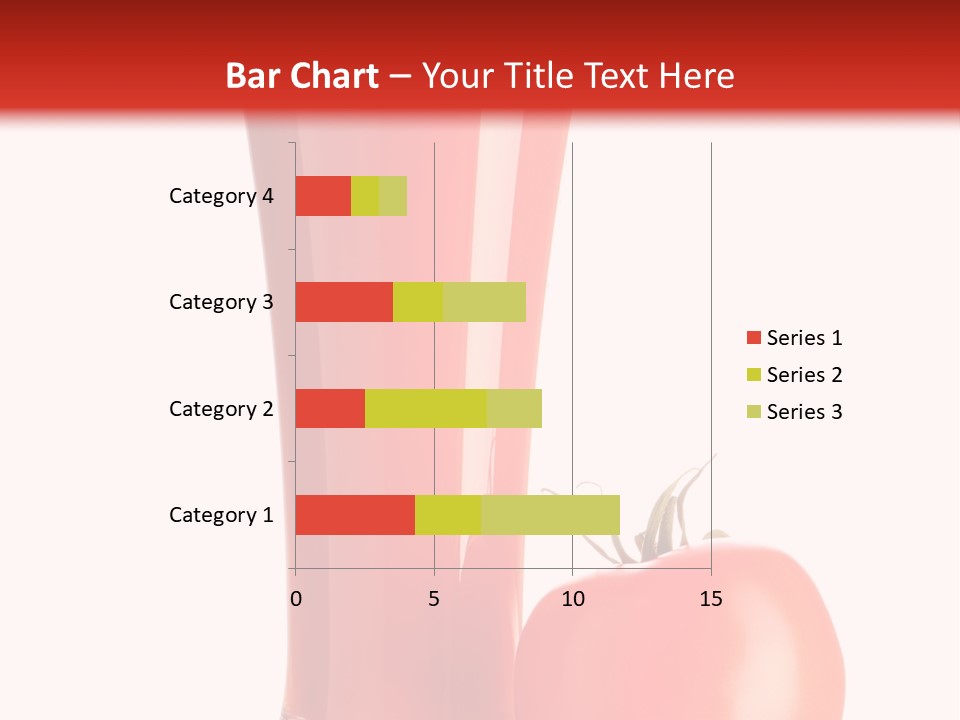 Vegetable Isolated Fruit PowerPoint Template