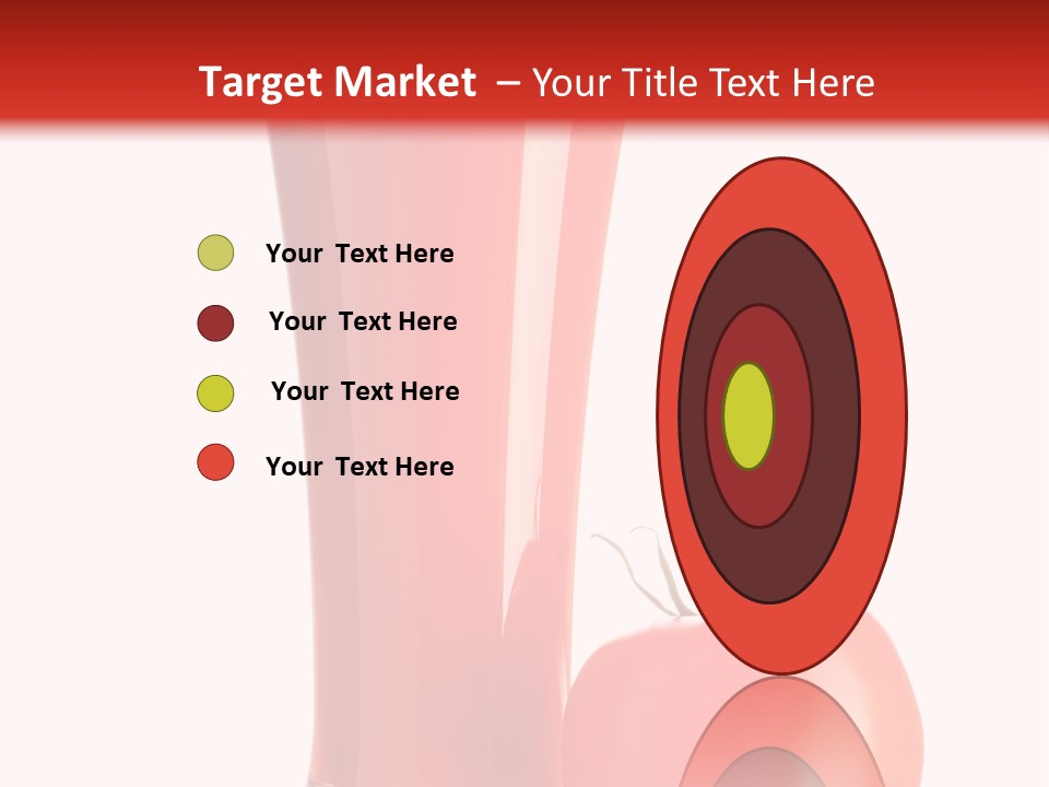 Vegetable Isolated Fruit PowerPoint Template