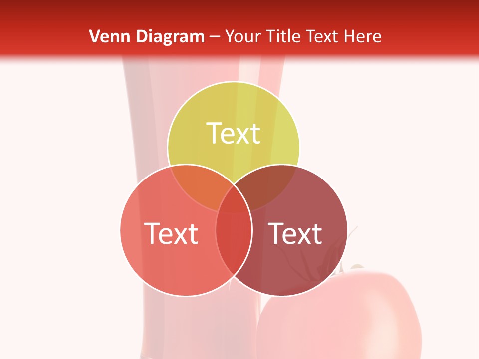 Vegetable Isolated Fruit PowerPoint Template