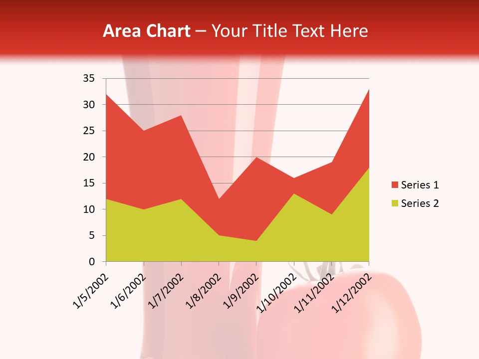 Vegetable Isolated Fruit PowerPoint Template