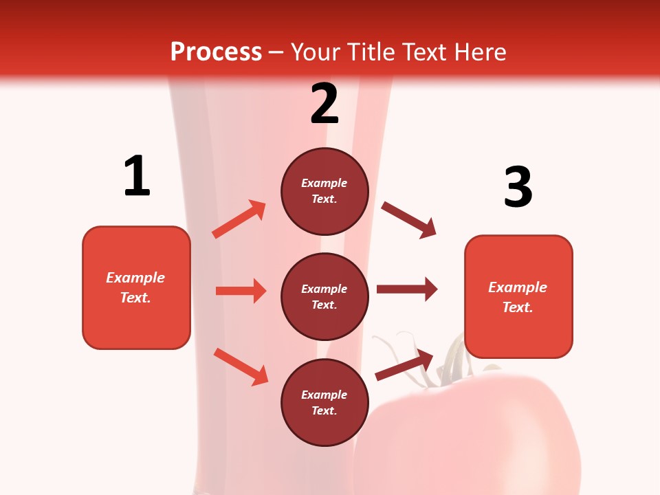 Vegetable Isolated Fruit PowerPoint Template