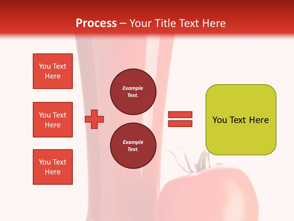 Vegetable Isolated Fruit PowerPoint Template