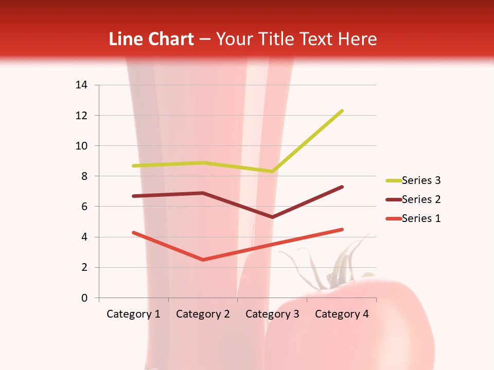 Vegetable Isolated Fruit PowerPoint Template