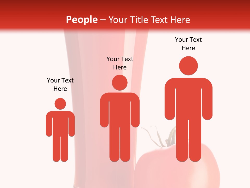 Vegetable Isolated Fruit PowerPoint Template