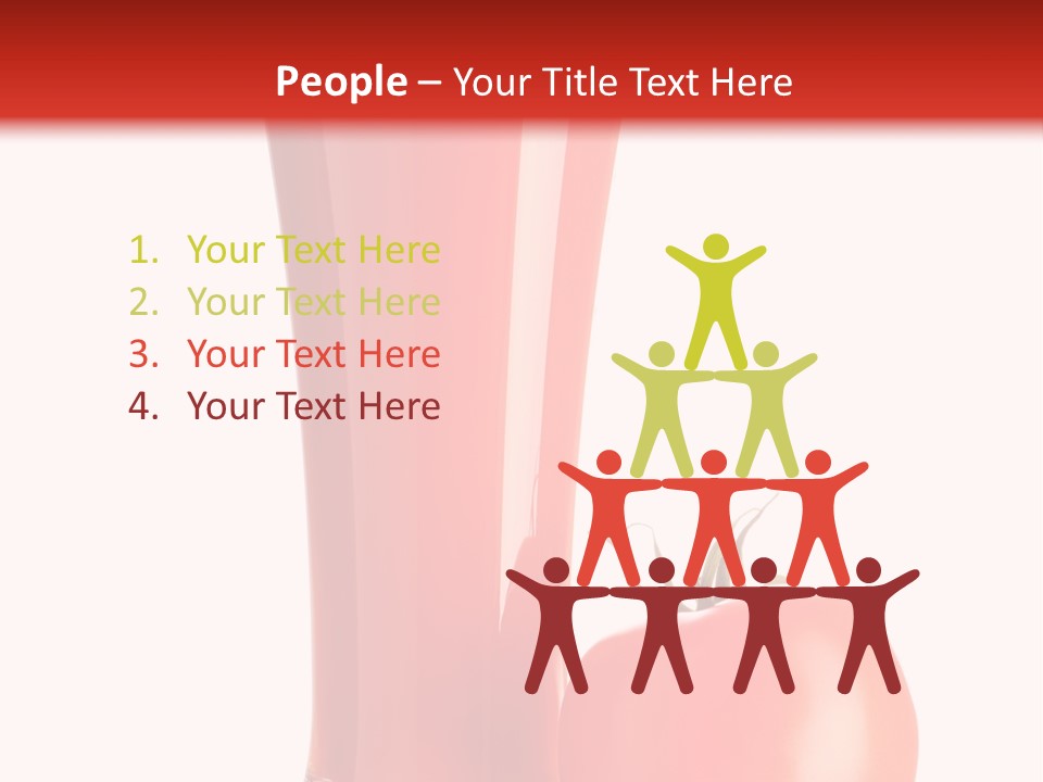 Vegetable Isolated Fruit PowerPoint Template