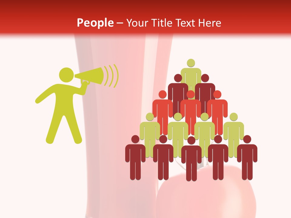 Vegetable Isolated Fruit PowerPoint Template