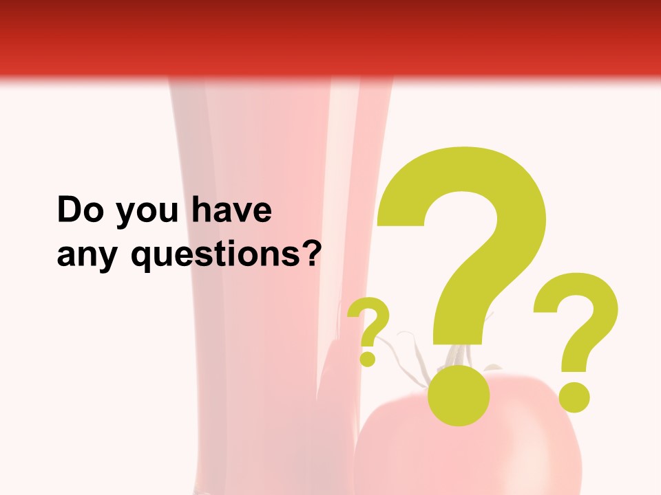 Vegetable Isolated Fruit PowerPoint Template