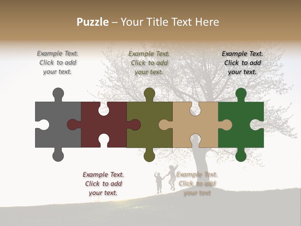 Street Black Lifestyles PowerPoint Template