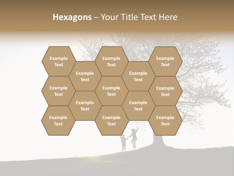 Street Black Lifestyles PowerPoint Template