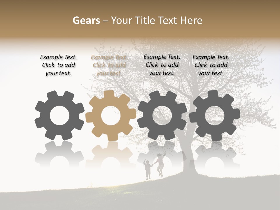 Street Black Lifestyles PowerPoint Template