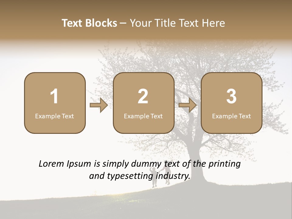 Street Black Lifestyles PowerPoint Template