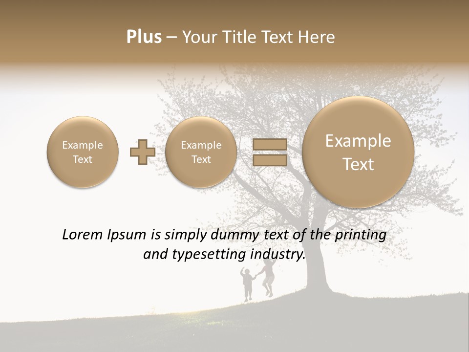 Street Black Lifestyles PowerPoint Template