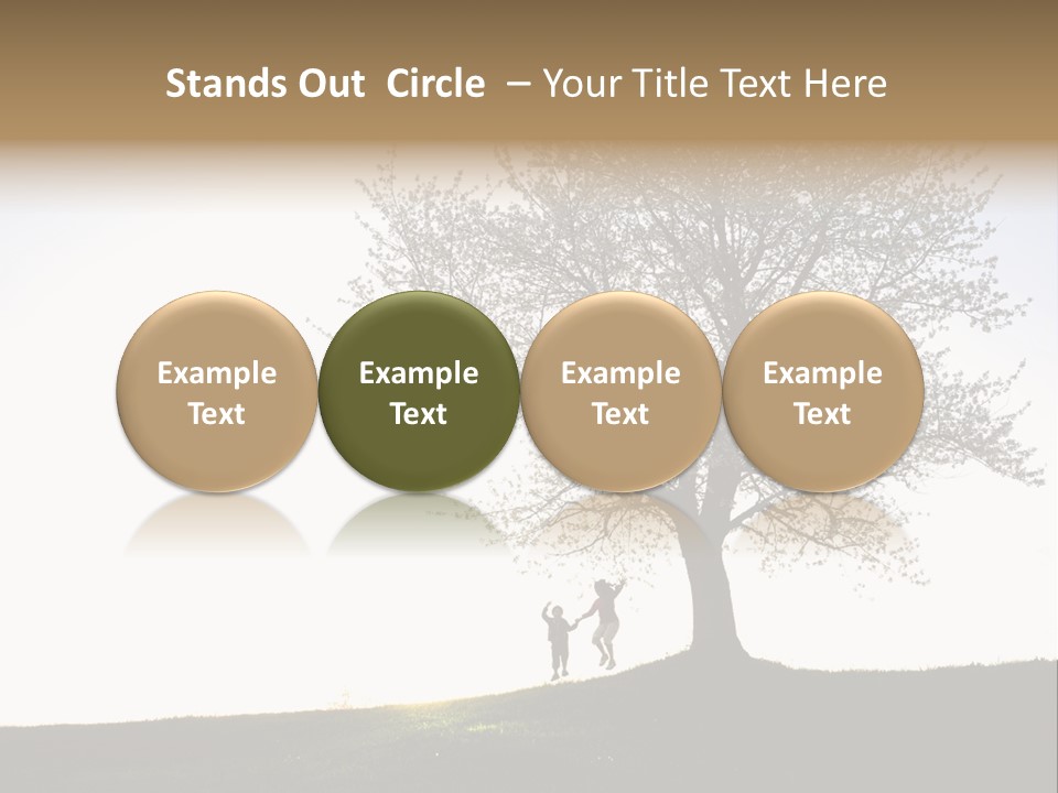 Street Black Lifestyles PowerPoint Template