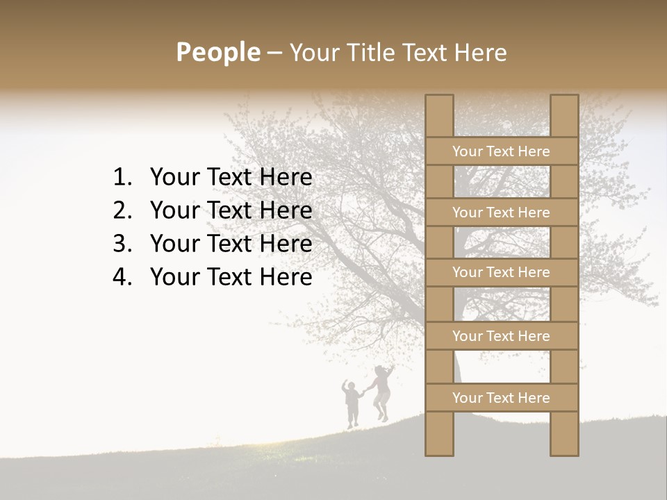 Street Black Lifestyles PowerPoint Template