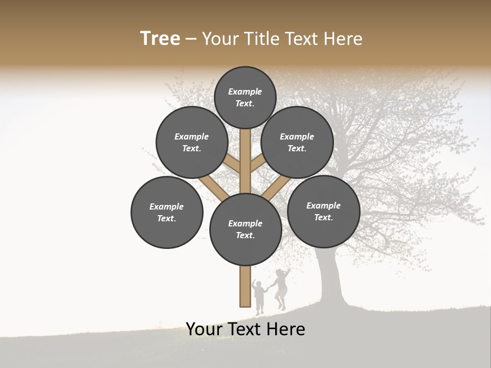 Street Black Lifestyles PowerPoint Template