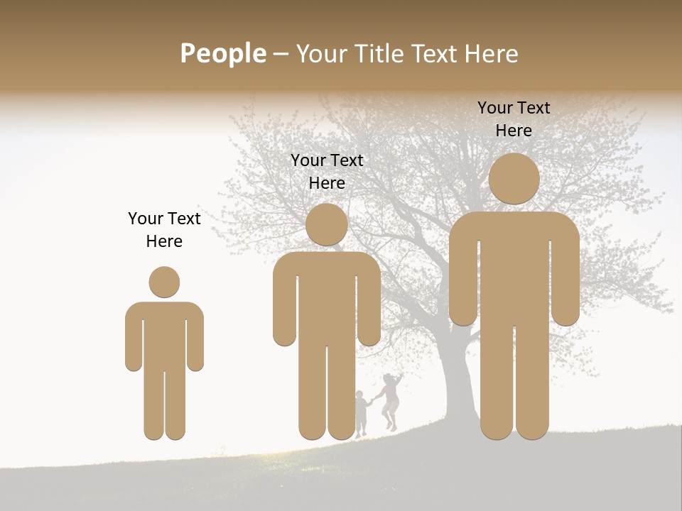 Street Black Lifestyles PowerPoint Template