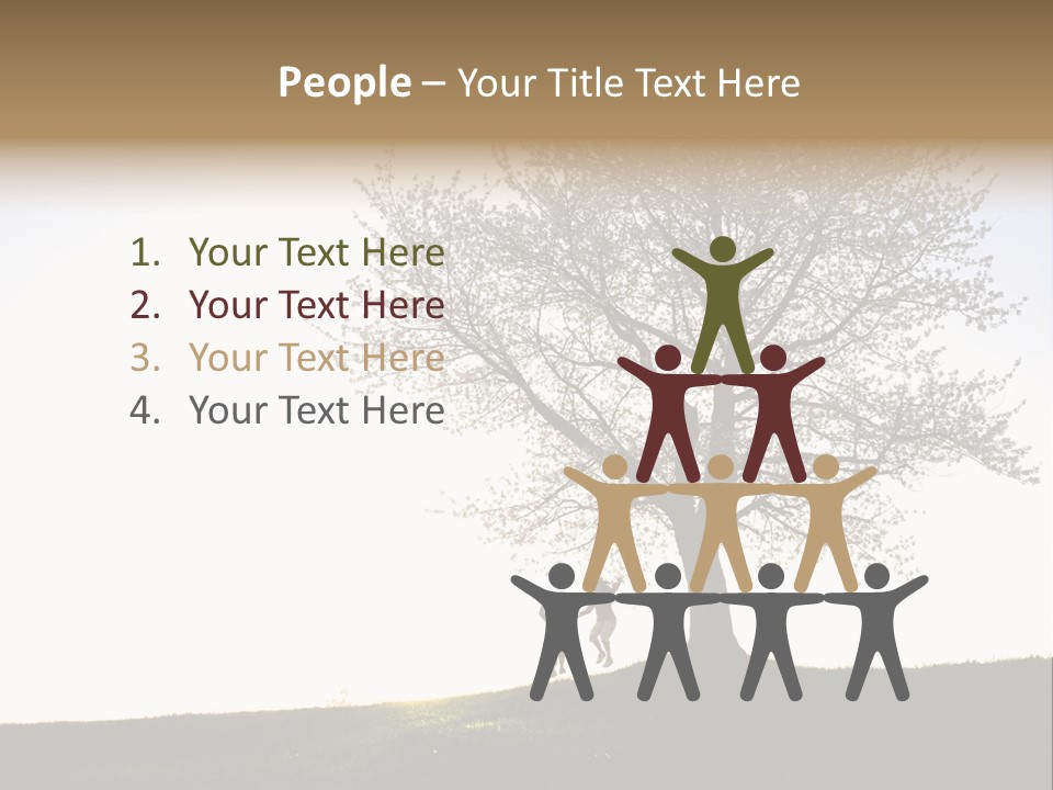 Street Black Lifestyles PowerPoint Template