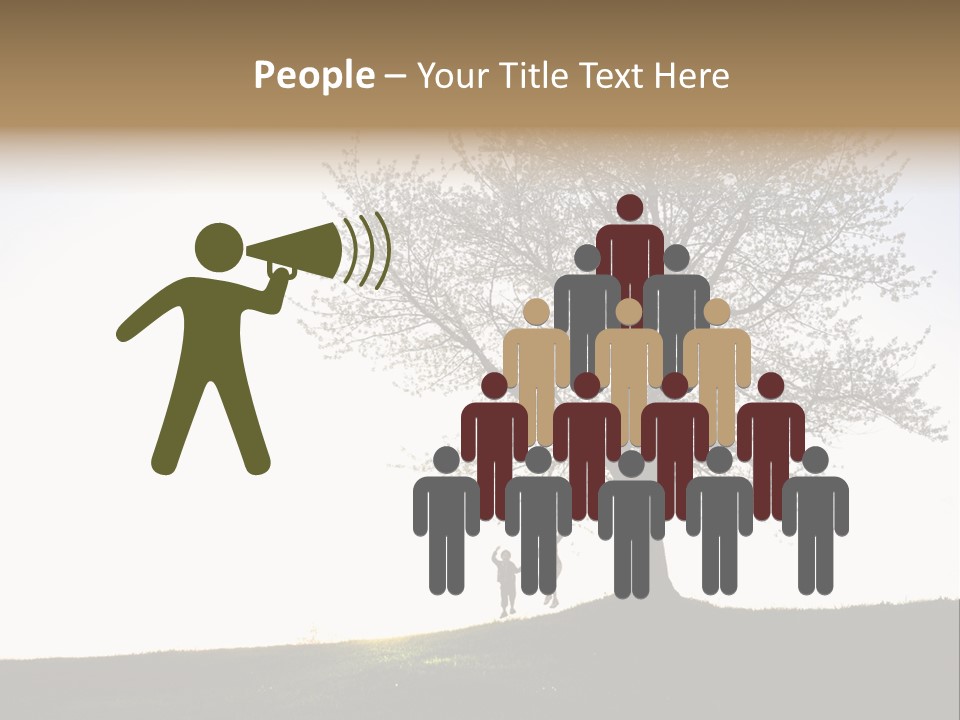 Street Black Lifestyles PowerPoint Template