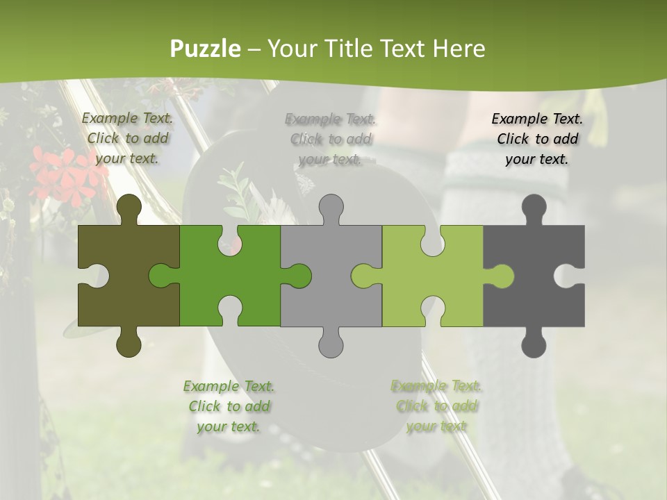 Clothing Bavaria White PowerPoint Template