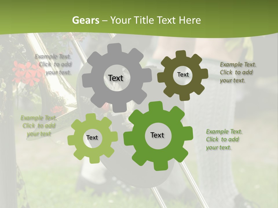 Clothing Bavaria White PowerPoint Template