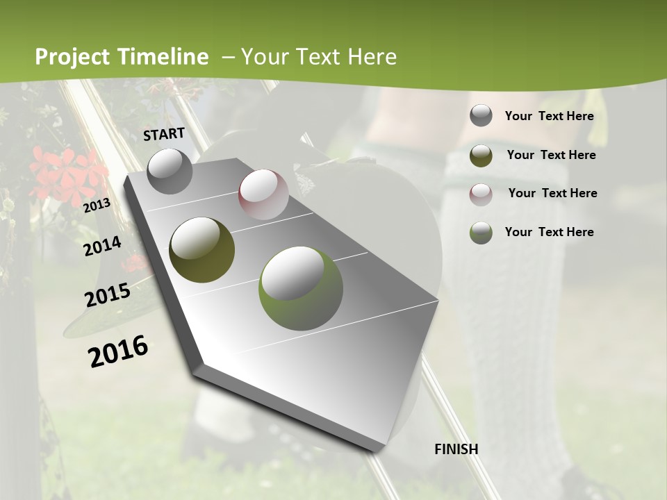 Clothing Bavaria White PowerPoint Template