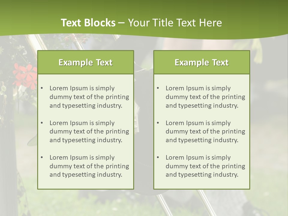 Clothing Bavaria White PowerPoint Template