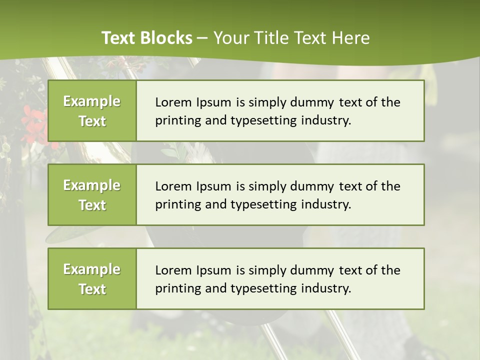 Clothing Bavaria White PowerPoint Template