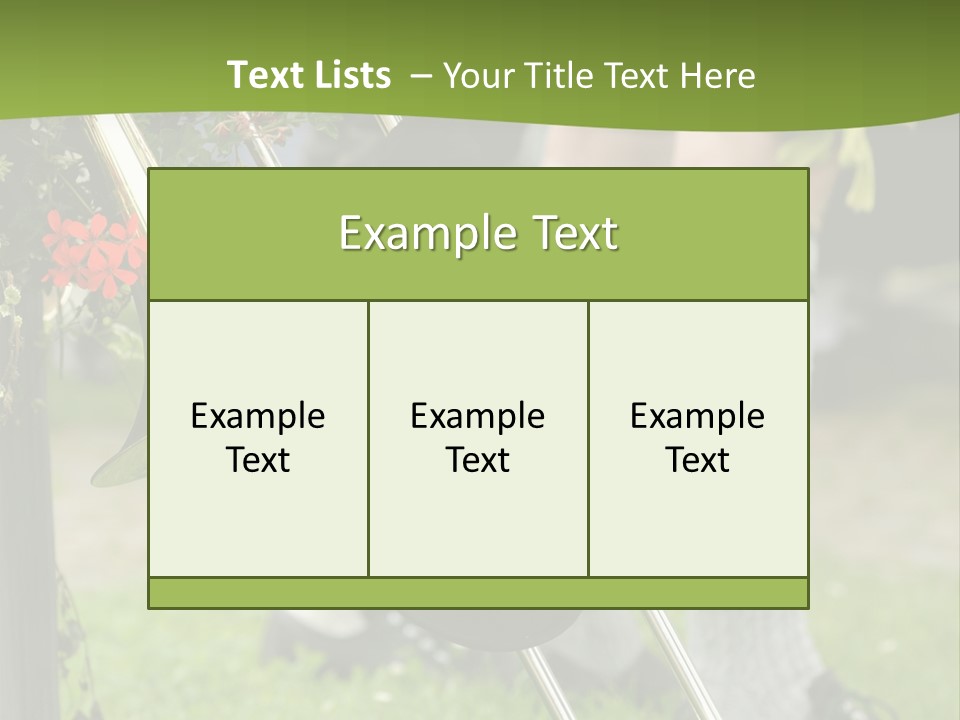 Clothing Bavaria White PowerPoint Template