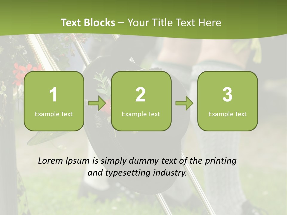 Clothing Bavaria White PowerPoint Template