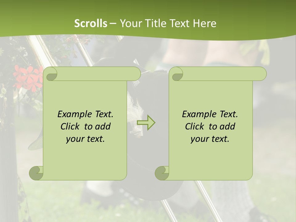 Clothing Bavaria White PowerPoint Template