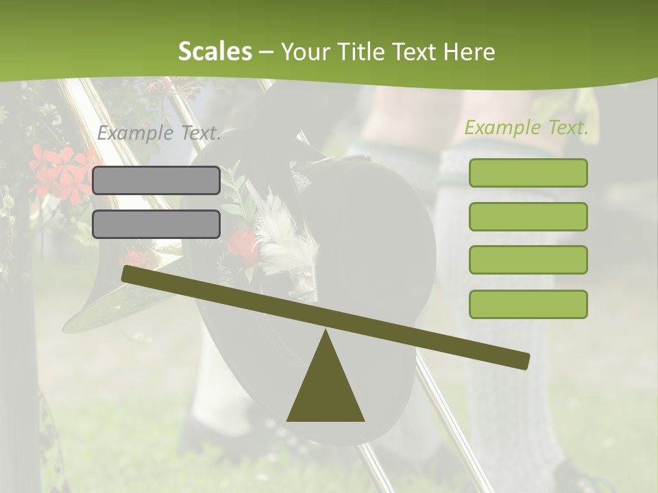 Clothing Bavaria White PowerPoint Template