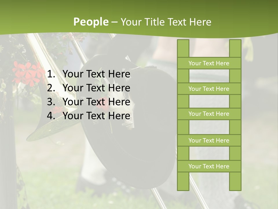 Clothing Bavaria White PowerPoint Template