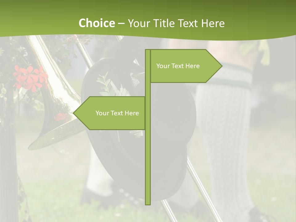 Clothing Bavaria White PowerPoint Template