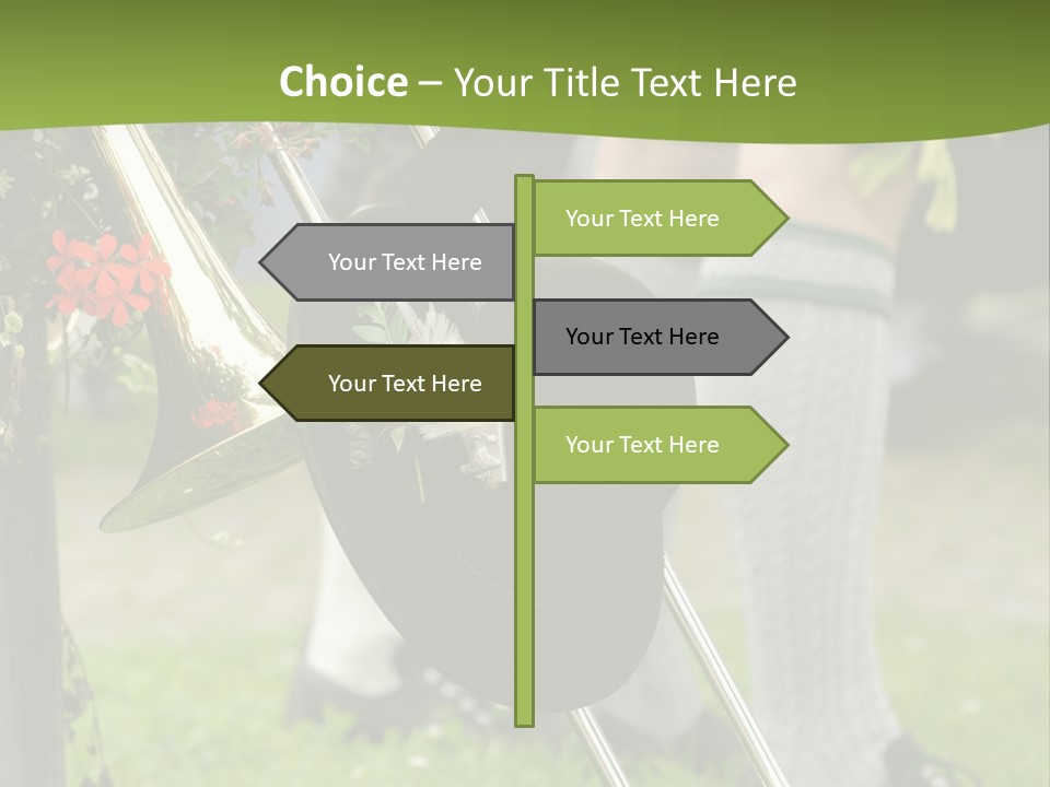 Clothing Bavaria White PowerPoint Template