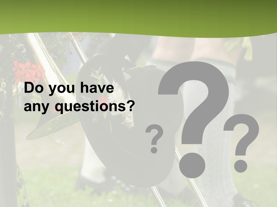 Clothing Bavaria White PowerPoint Template