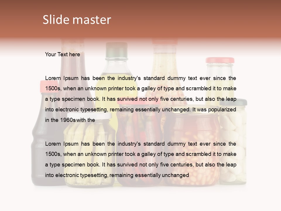 Traditional Meal Crop PowerPoint Template