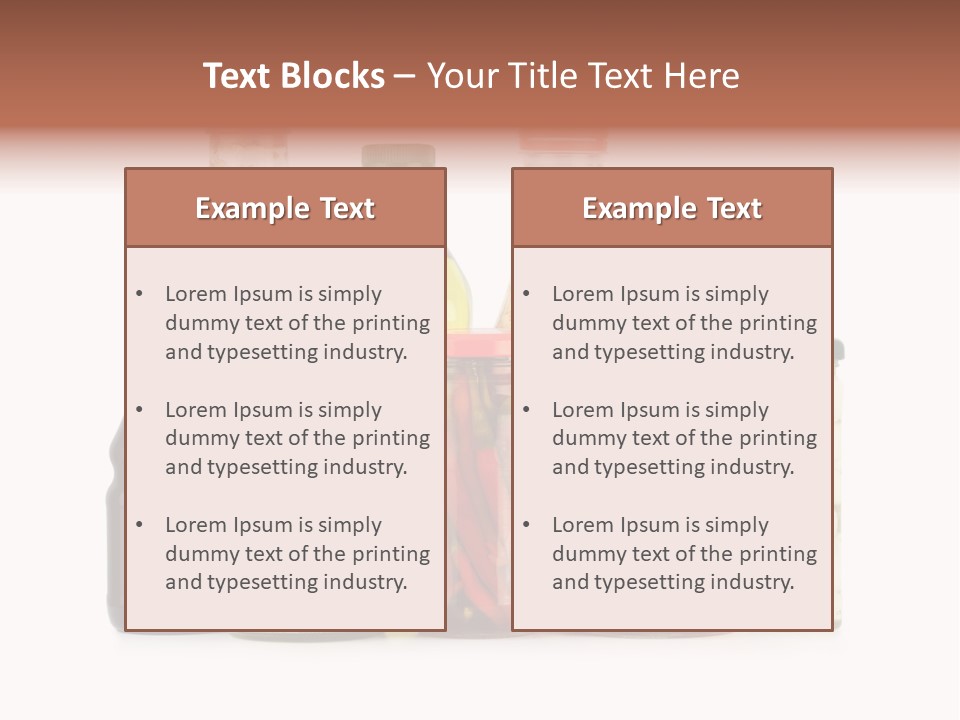 Traditional Meal Crop PowerPoint Template