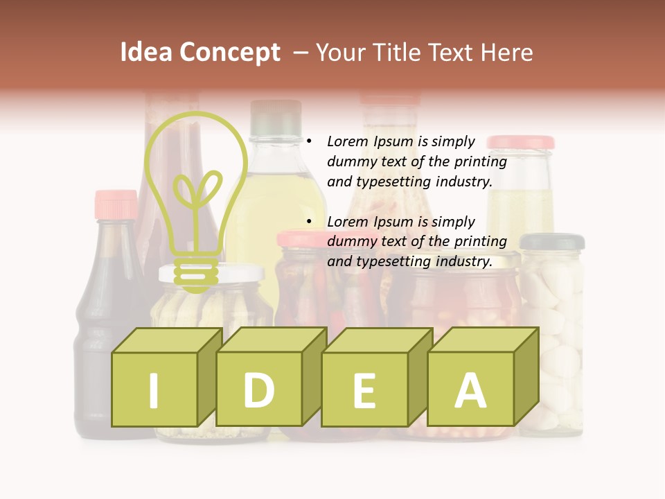 Traditional Meal Crop PowerPoint Template