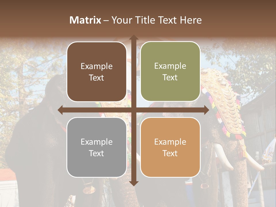 Trunk Kerala Festival PowerPoint Template