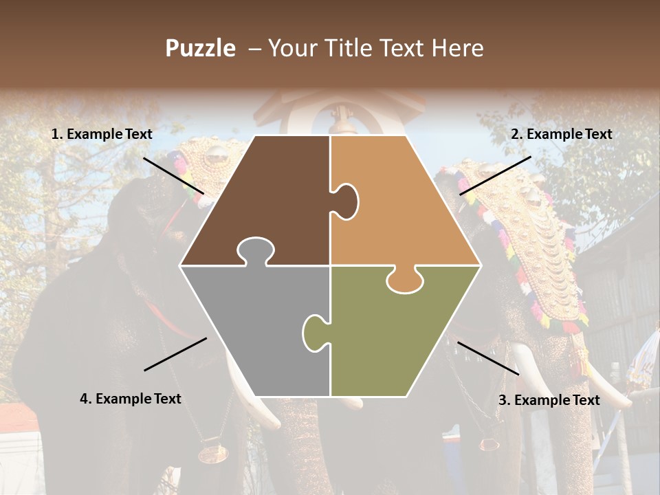 Trunk Kerala Festival PowerPoint Template