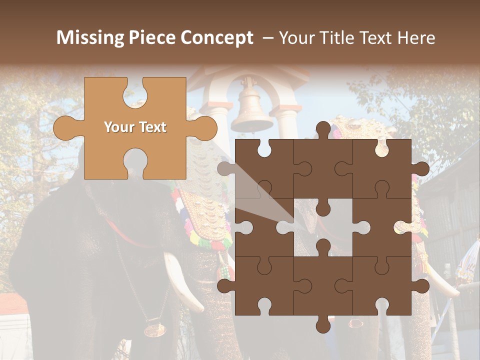 Trunk Kerala Festival PowerPoint Template