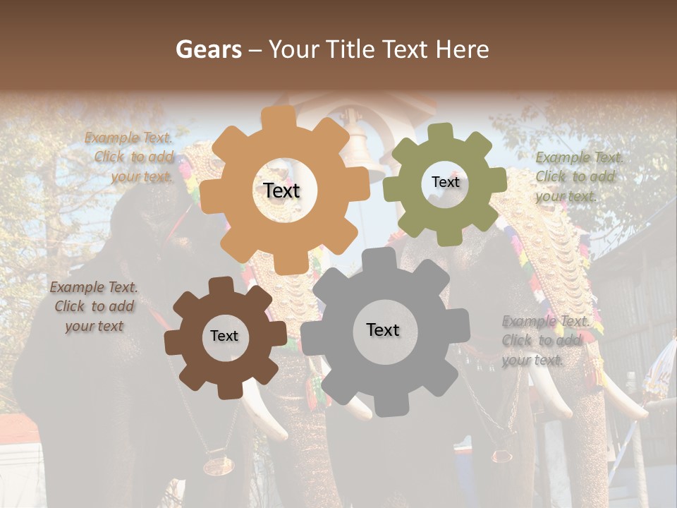 Trunk Kerala Festival PowerPoint Template