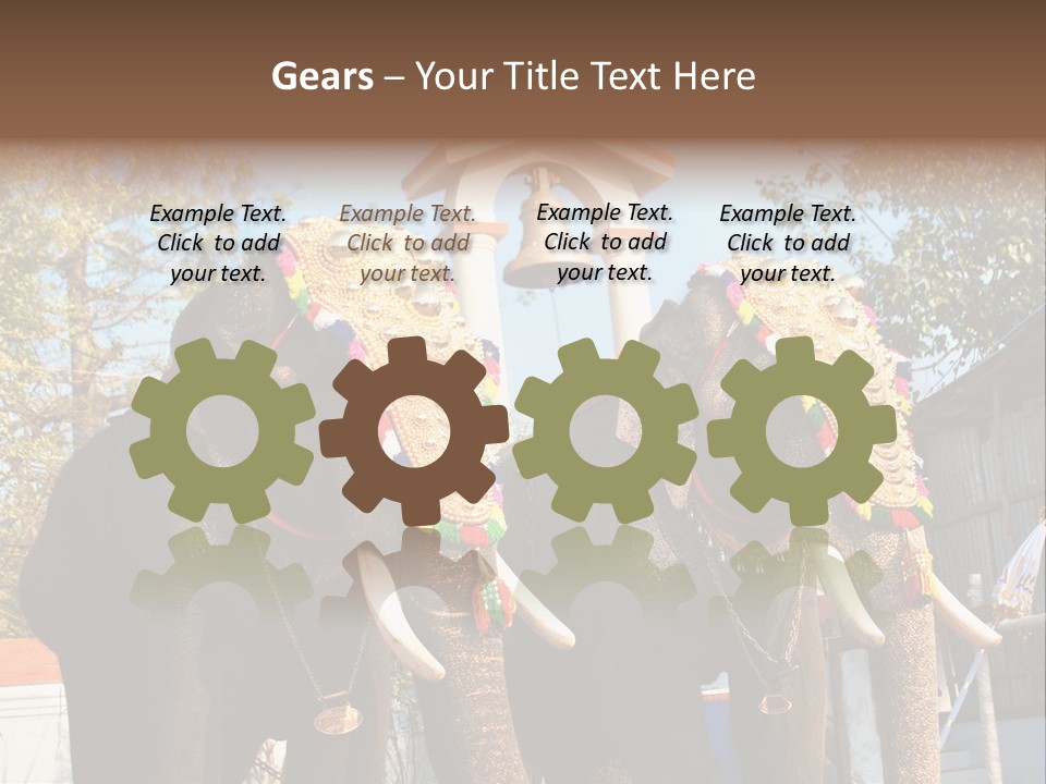 Trunk Kerala Festival PowerPoint Template